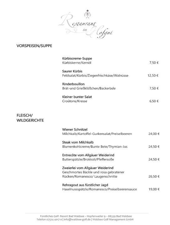 Restaurant im Hofgut